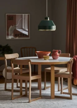 Artek Aalto table 91, birch - white laminate