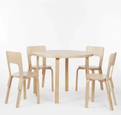 Artek Aalto table 90A, birch