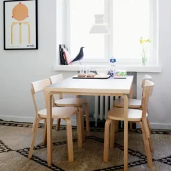 Artek Aalto table 81B, birch