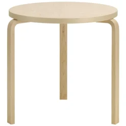 Artek Aalto table 90B, wild birch