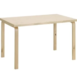 Artek Aalto table 81B, wild birch