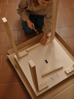 Artek Aalto table 80C, 60 x 60 cm, birch