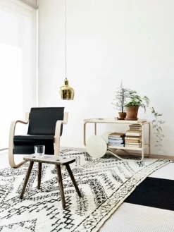 Artek Aalto tea trolley 901, white - birch