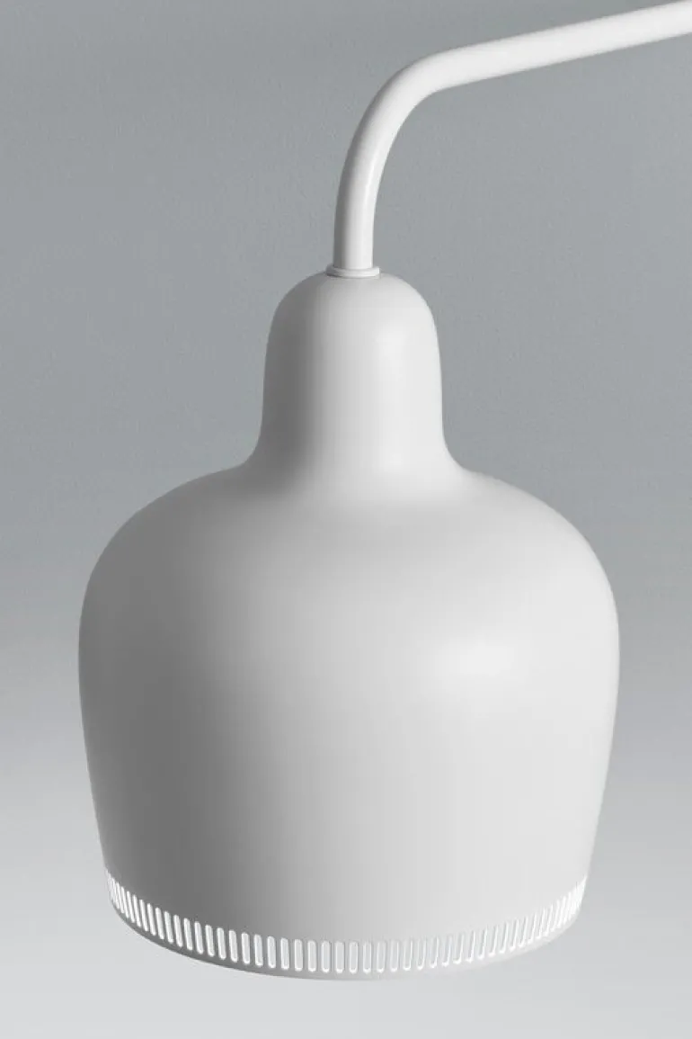 Artek Aalto wall lamp A330S "Golden Bell", white