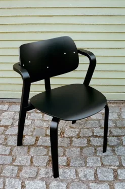 Artek Aslak chair, black