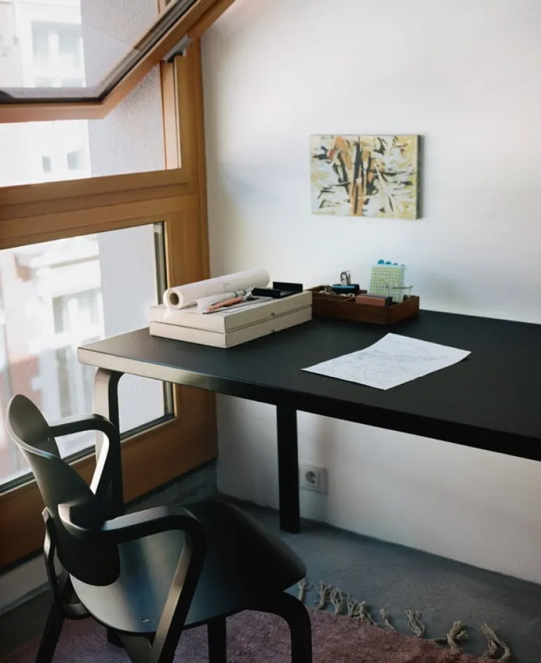 Artek Aslak chair, black