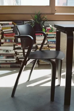 Artek Aslak chair, black