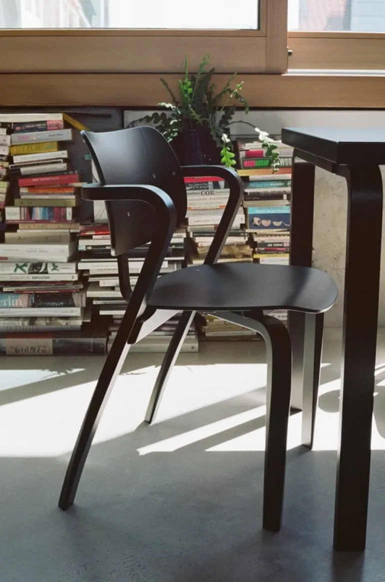 Artek Aslak chair, black