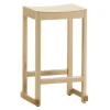 Artek Atelier bar stool, 65 cm, lacquered beech