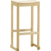 Artek Atelier bar stool, 75 cm, lacquered ash