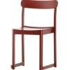 Artek Atelier chair, dark red