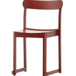 Artek Atelier chair, dark red