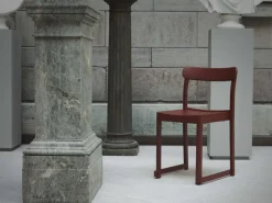 Artek Atelier chair, dark red