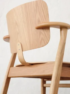 Artek Domus chair, lacquered birch