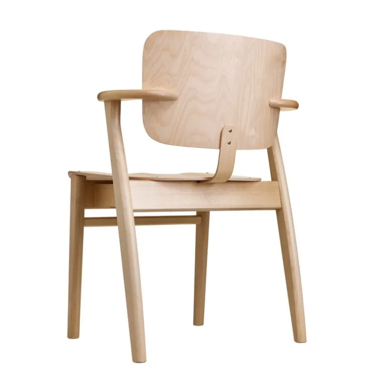 Artek Domus chair, lacquered birch