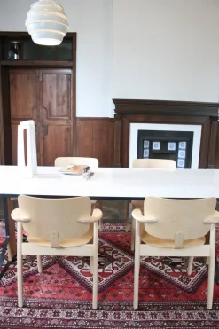 Artek Domus chair, lacquered birch