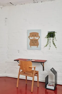 Artek Domus chair, lacquered oak