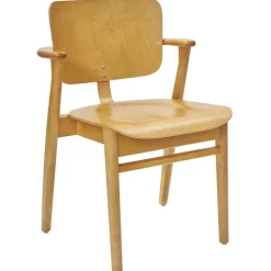 Artek Domus chair, stained honey