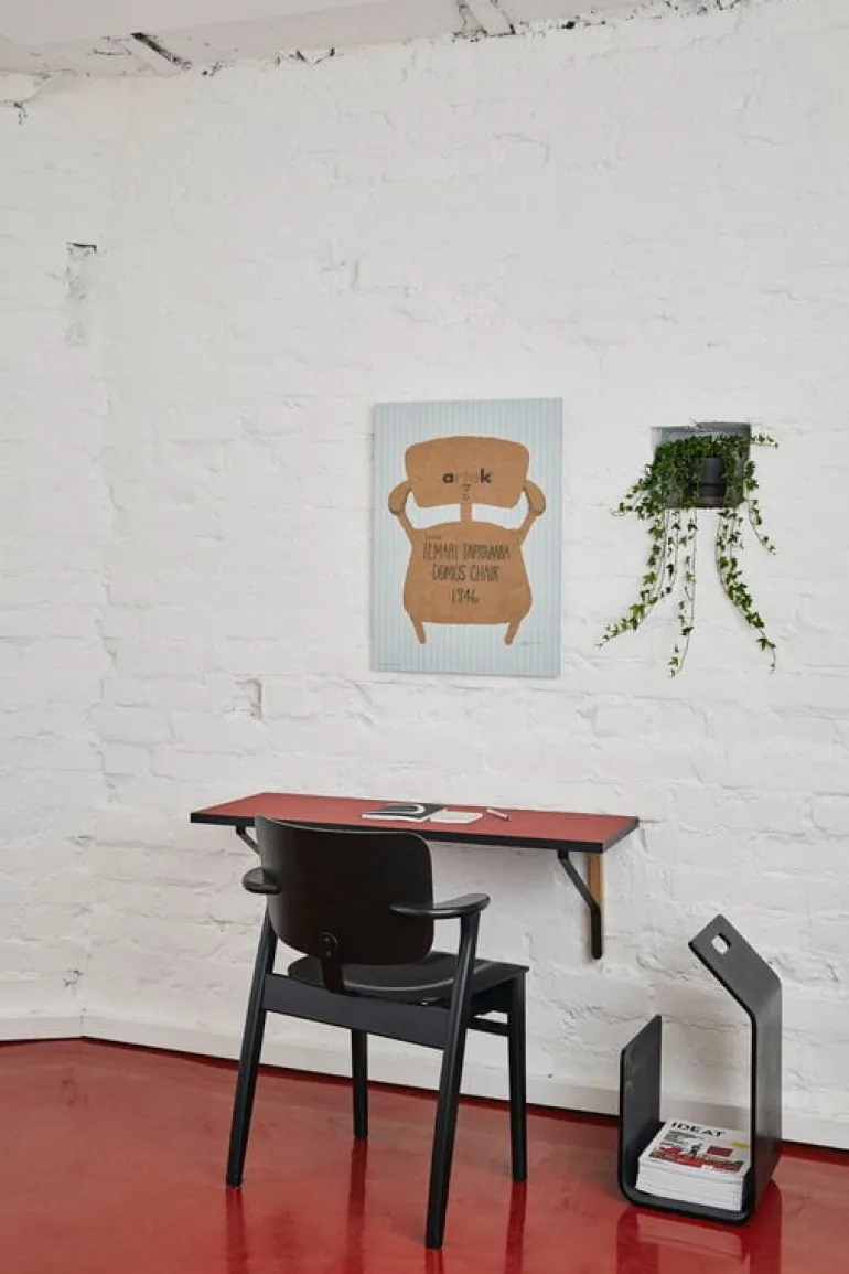 Artek Domus chair, stained black