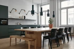 Artek Domus chair, stained black