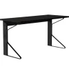 Artek Kaari desk REB 005, black laminate - black oak