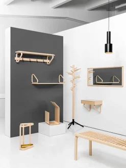 Artek Kanto magazine / firewood rack, birch