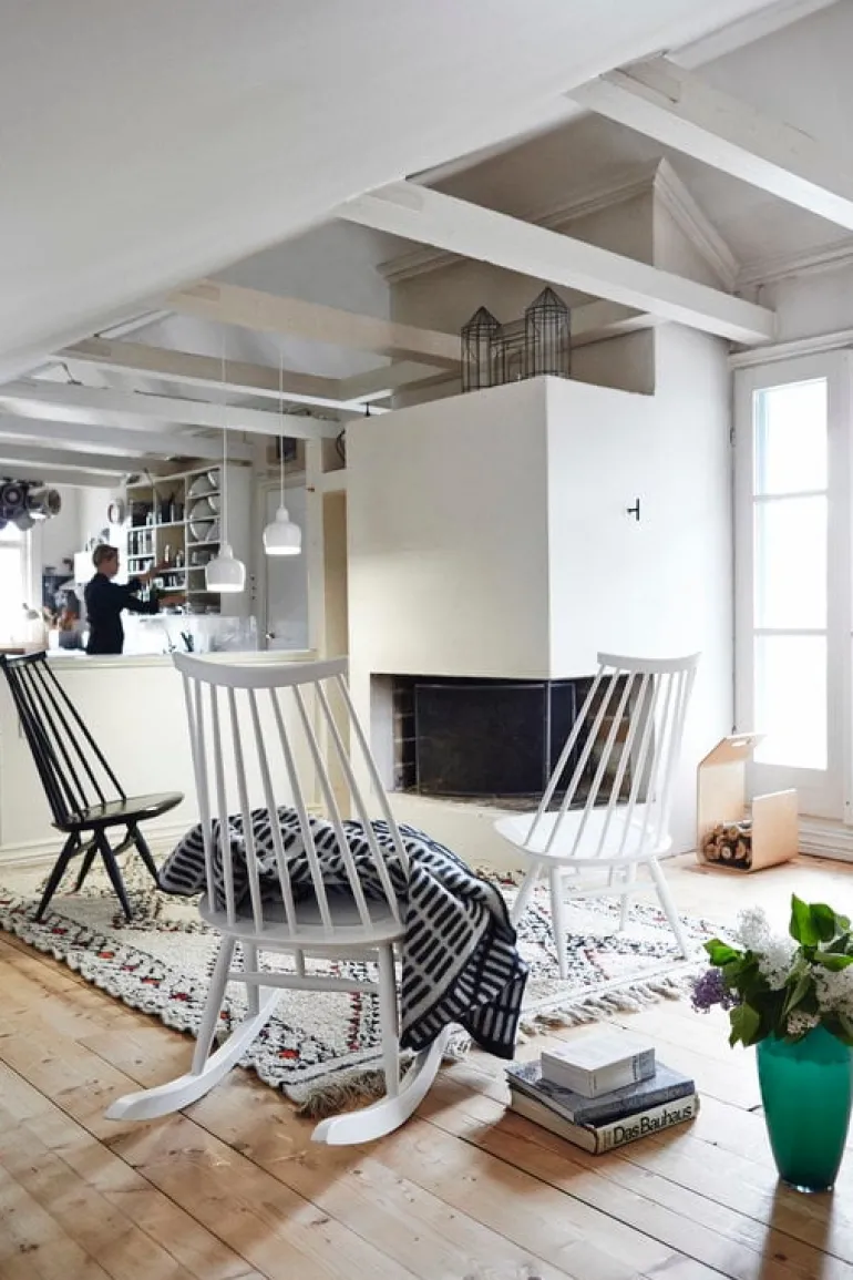 Artek Kanto magazine / firewood rack, birch