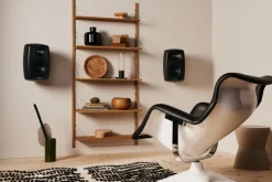 Artek Karuselli lounge chair, black - white