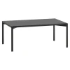 Artek Kiki low table, 100 x 60 cm, black - black linoleum