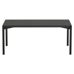 Artek Kiki low table, 100 x 60 cm, black - black linoleum