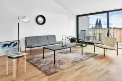 Artek Mademoiselle rocking chair, white