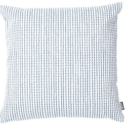 Artek Rivi cushion cover, 50 x 50 cm, white - blue