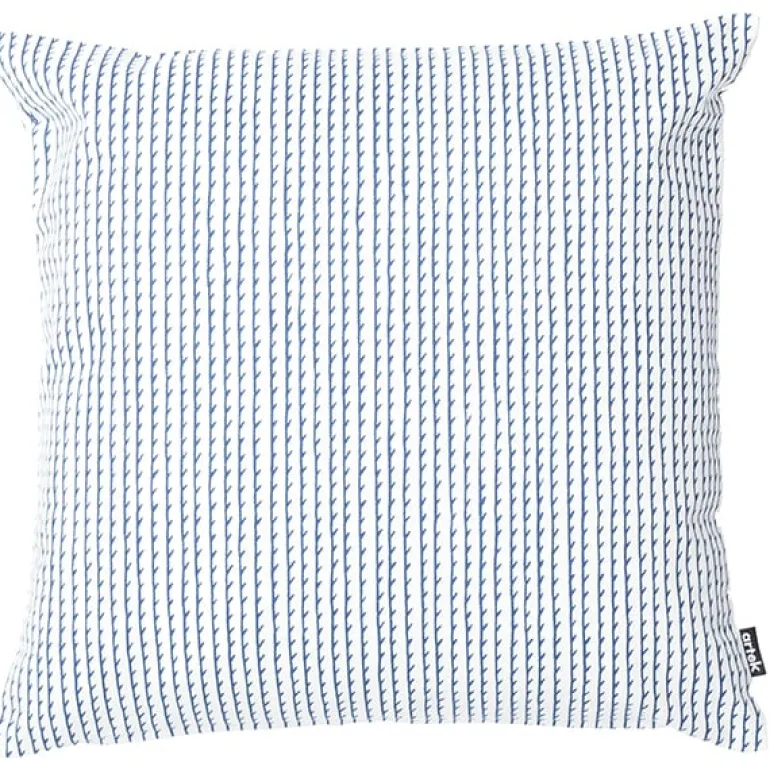 Artek Rivi cushion cover, 50 x 50 cm, white - blue