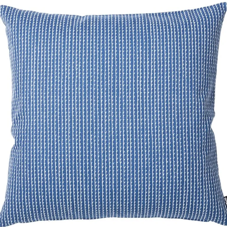 Artek Rivi cushion cover, 50 x 50 cm, blue - white