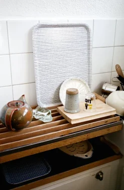 Artek Rivi tray, 27 x 20 cm, blue - white