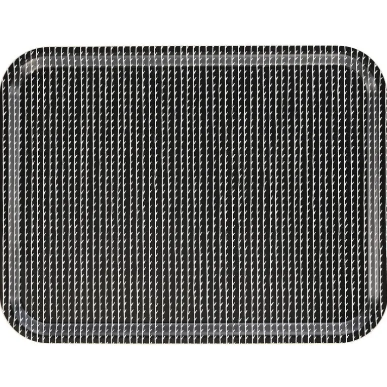 Artek Rivi tray, 43 x 33 cm, black - white