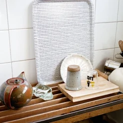 Artek Rivi tray, 27 x 20 cm, mustard - white