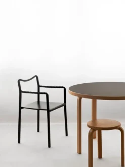 Artek Rope chair, black