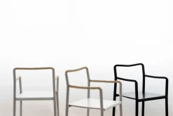 Artek Rope chair, light grey