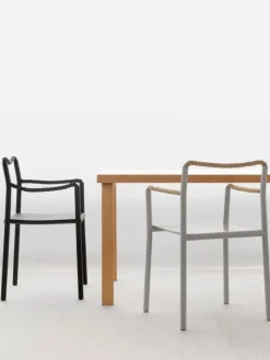 Artek Rope chair, light grey