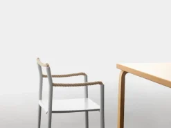 Artek Rope chair, light grey
