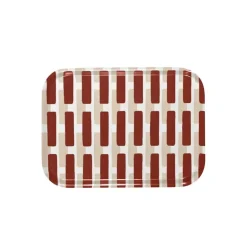 Artek Siena tray, 27 x 20 cm, brick - sand
