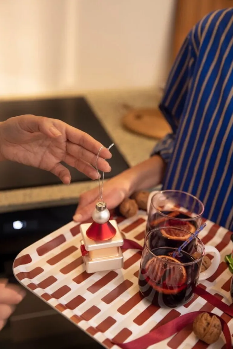 Artek Siena tray, 43 x 33 cm, brick - sand