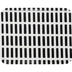 Artek Siena tray, 43 x 33 cm,  white - black
