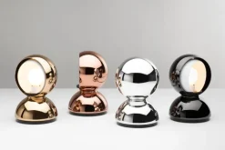 Artemide Eclisse table/wall lamp, copper