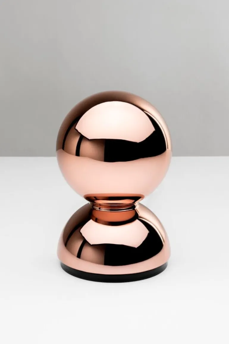 Artemide Eclisse table/wall lamp, copper