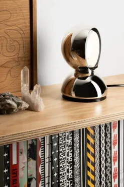 Artemide Eclisse table/wall lamp, mirror