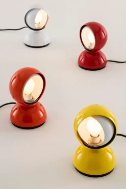 Artemide Eclisse table/wall lamp, yellow