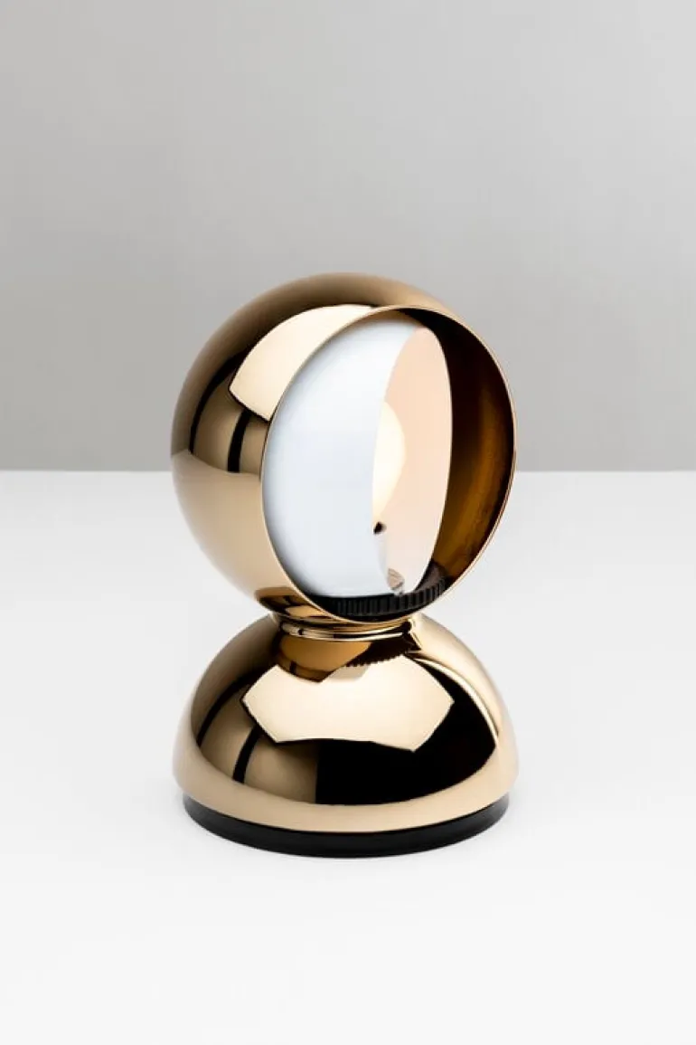 Artemide Eclisse table/wall lamp, gold