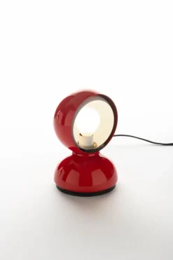 Artemide Eclisse table/wall lamp, red